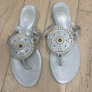 Jack Rogers jelly sandals